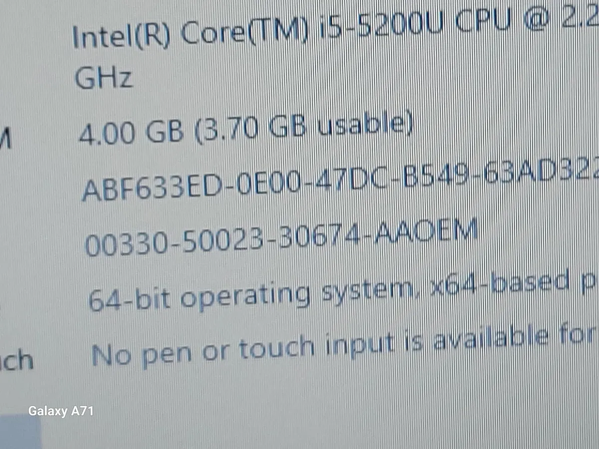 Lenovo Thinkpad Laptop, 4GB Ram, 300GB HDD, Win 10 - Image 2