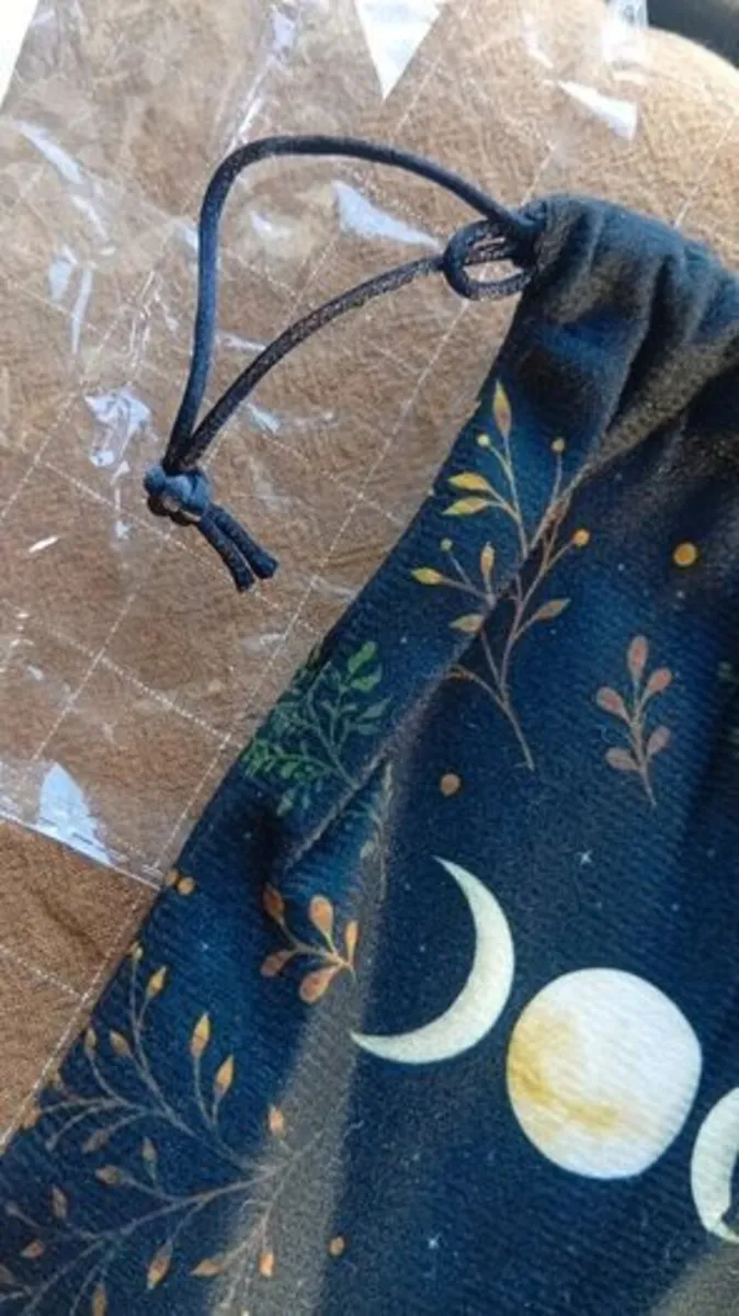 Tarot Witchcraft Pouch Moon Phases - Image 3