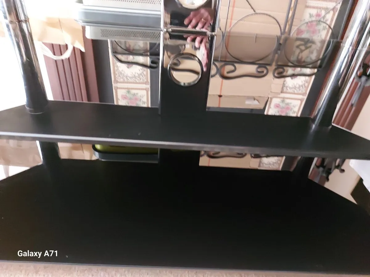 Tempered Glass TV Table - Image 4