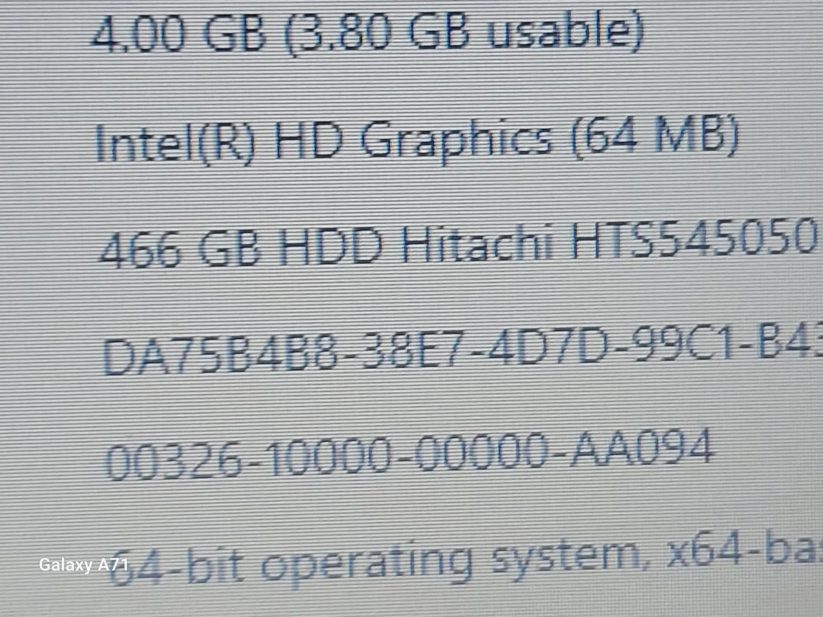 HP 630 15.6 inch Laptop, 4GB Ram, 500GB HDD, Win10 - Image 4