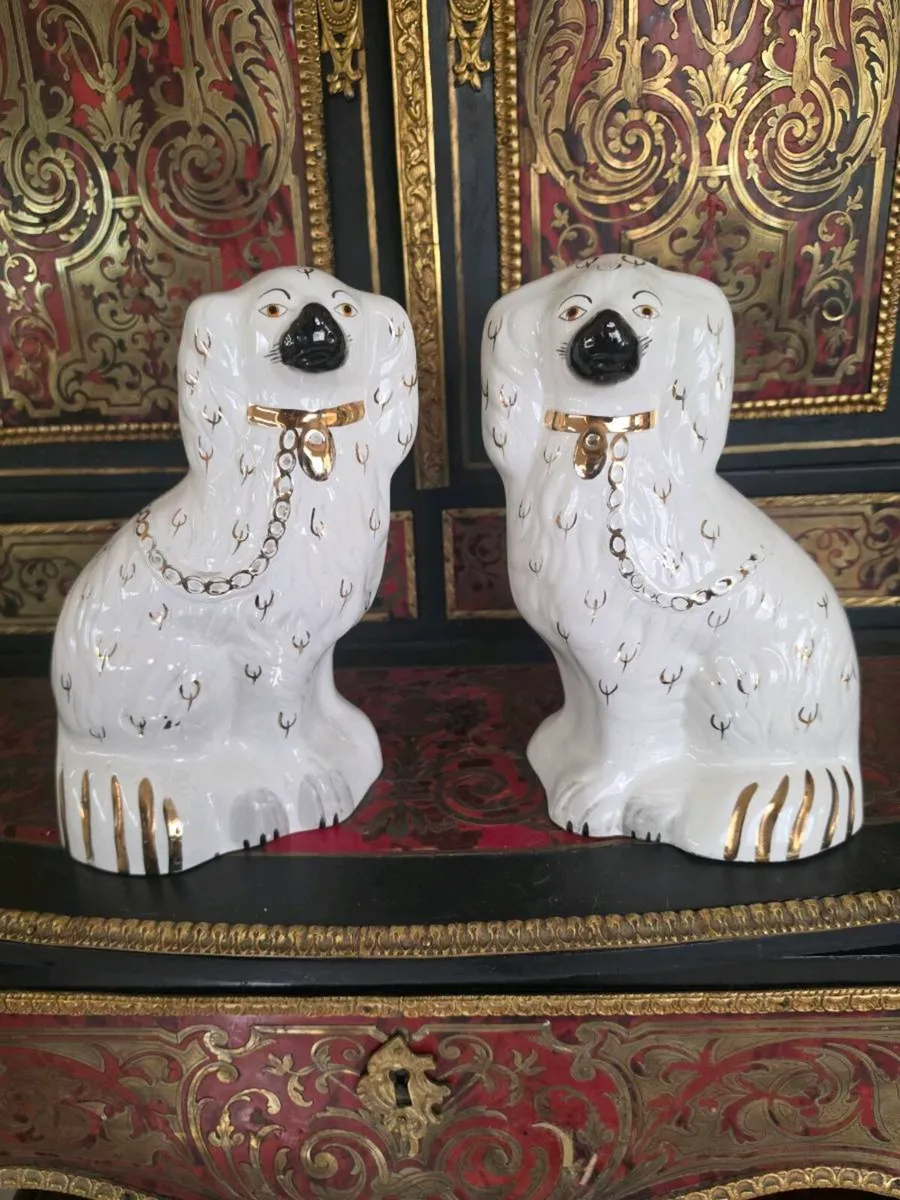 Large vintage BESWICK spaniels - Image 3