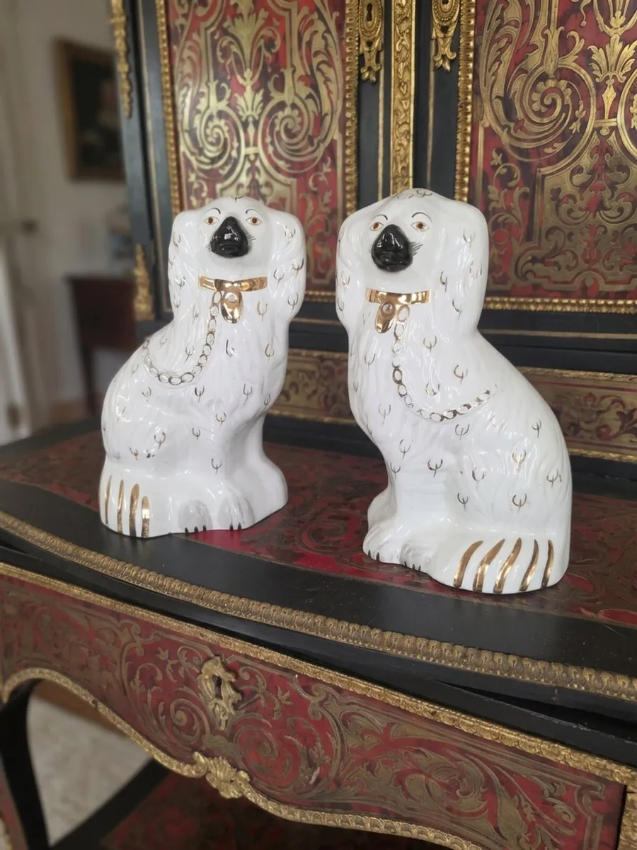 Large vintage BESWICK spaniels - Image 2