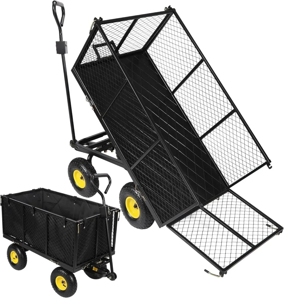 Oversized Garden Carts Wagon 800 Lbs Capacity - Image 1