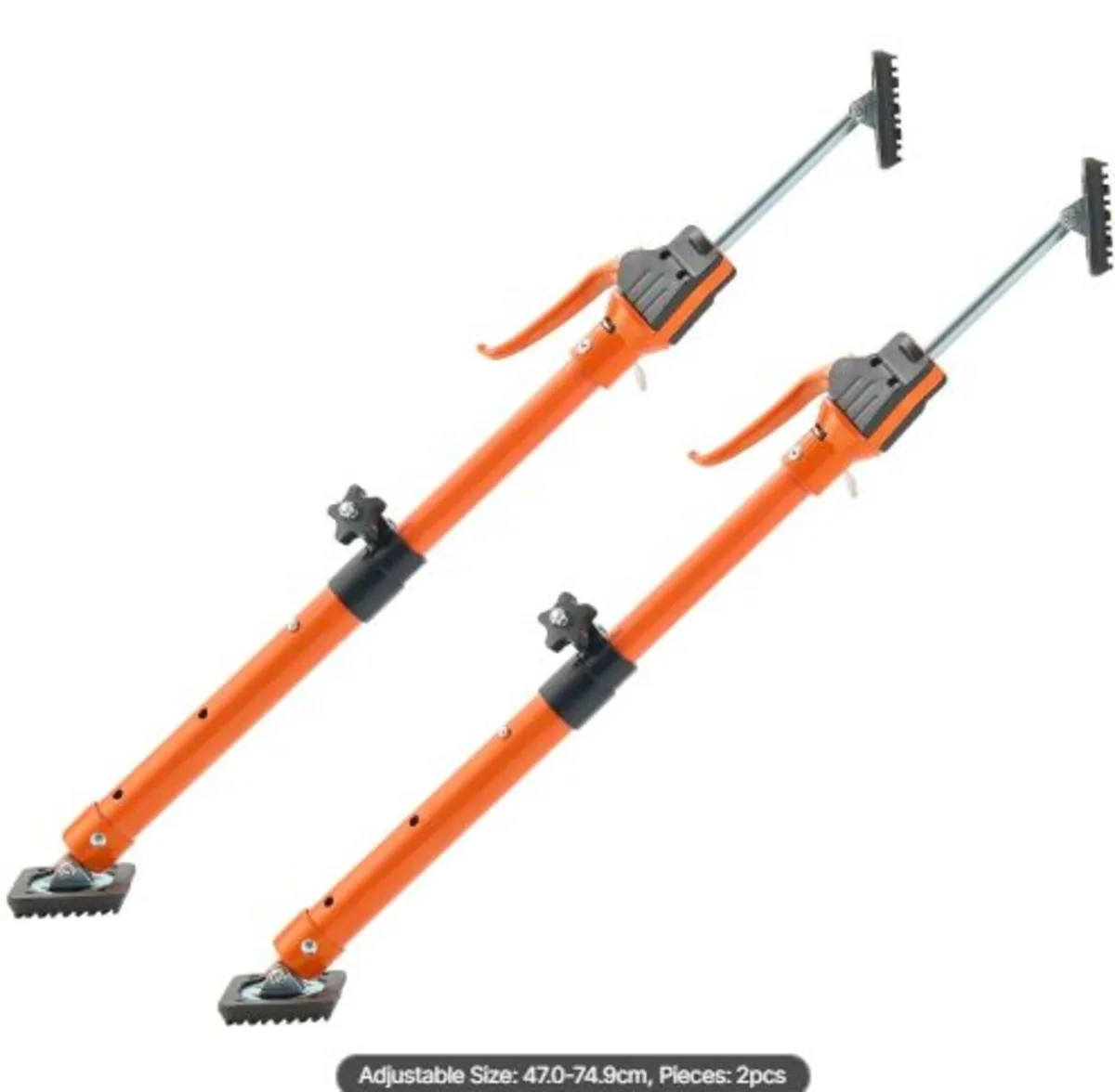 Cabinet Jack Support Pole, 2-Pack, 48-75 cm Steel - Image 4