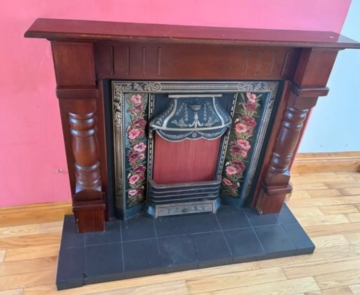 Fireplace and Insert - Image 1