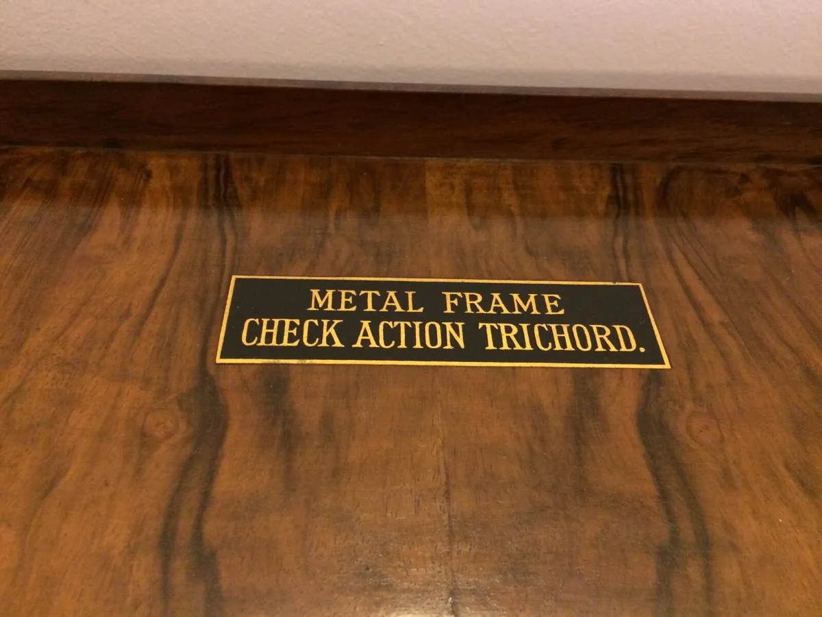 Collard & Collard Antique Upright Piano Mahogany - Image 3