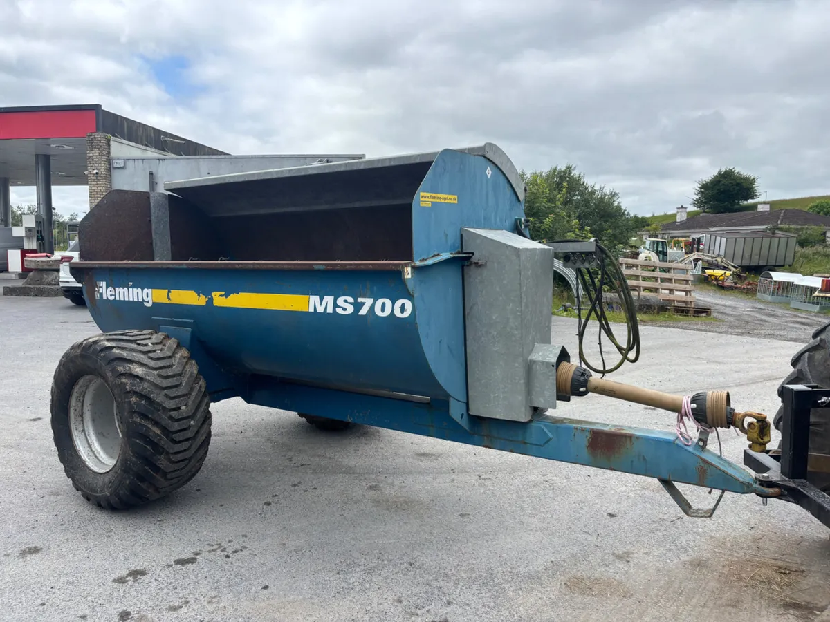 fleming ms700 muckspreader - Image 1