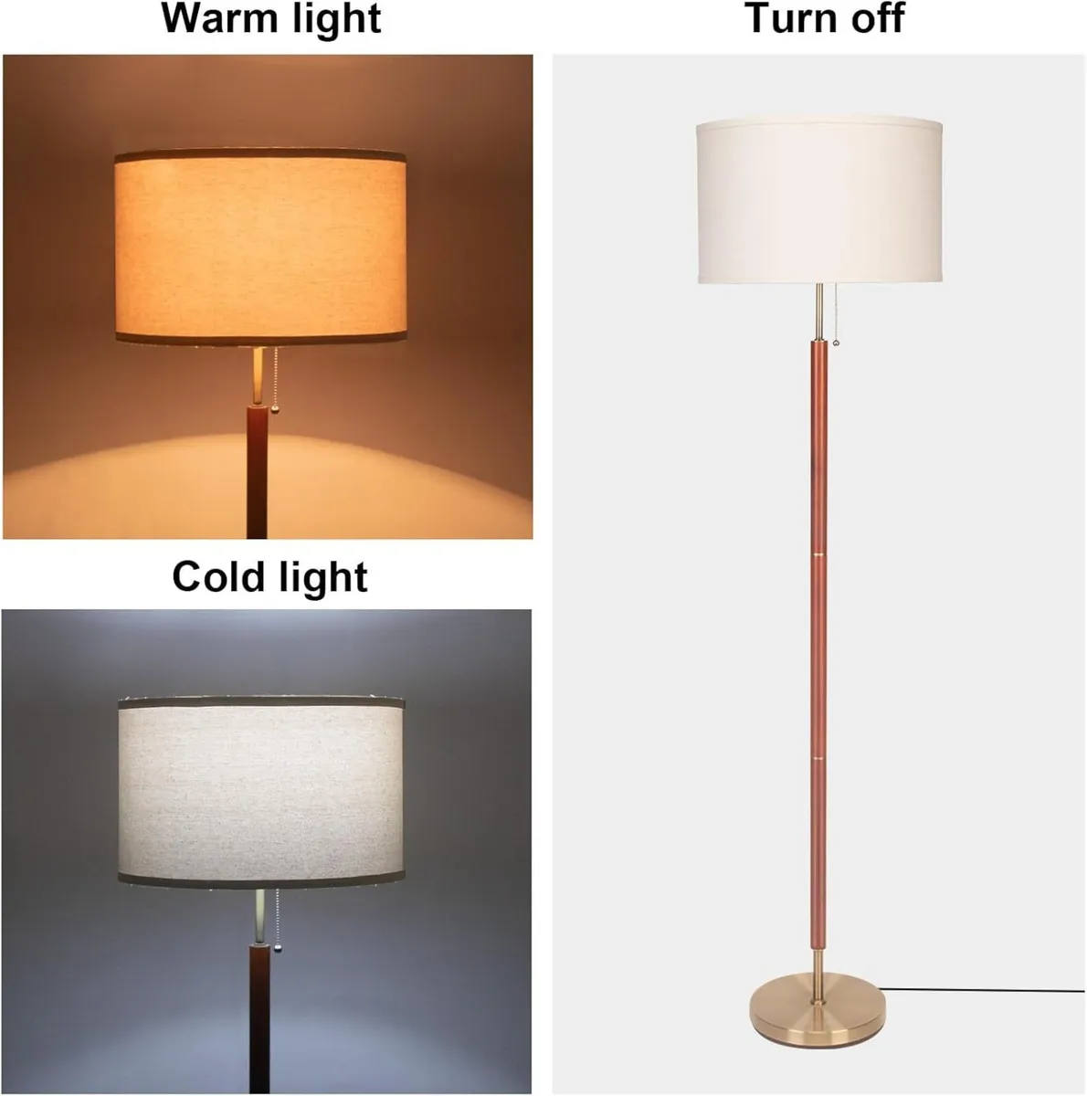 Modern Floor Lamp Mid Century Living Room 64 - Image 3