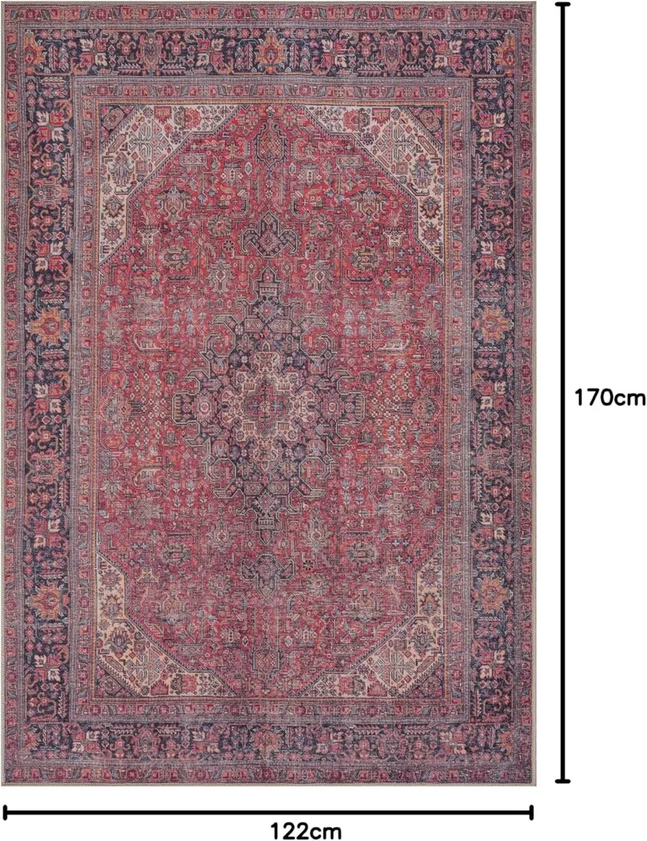 Washable Rug 75% Recycled Cotton Short Pile - Image 2