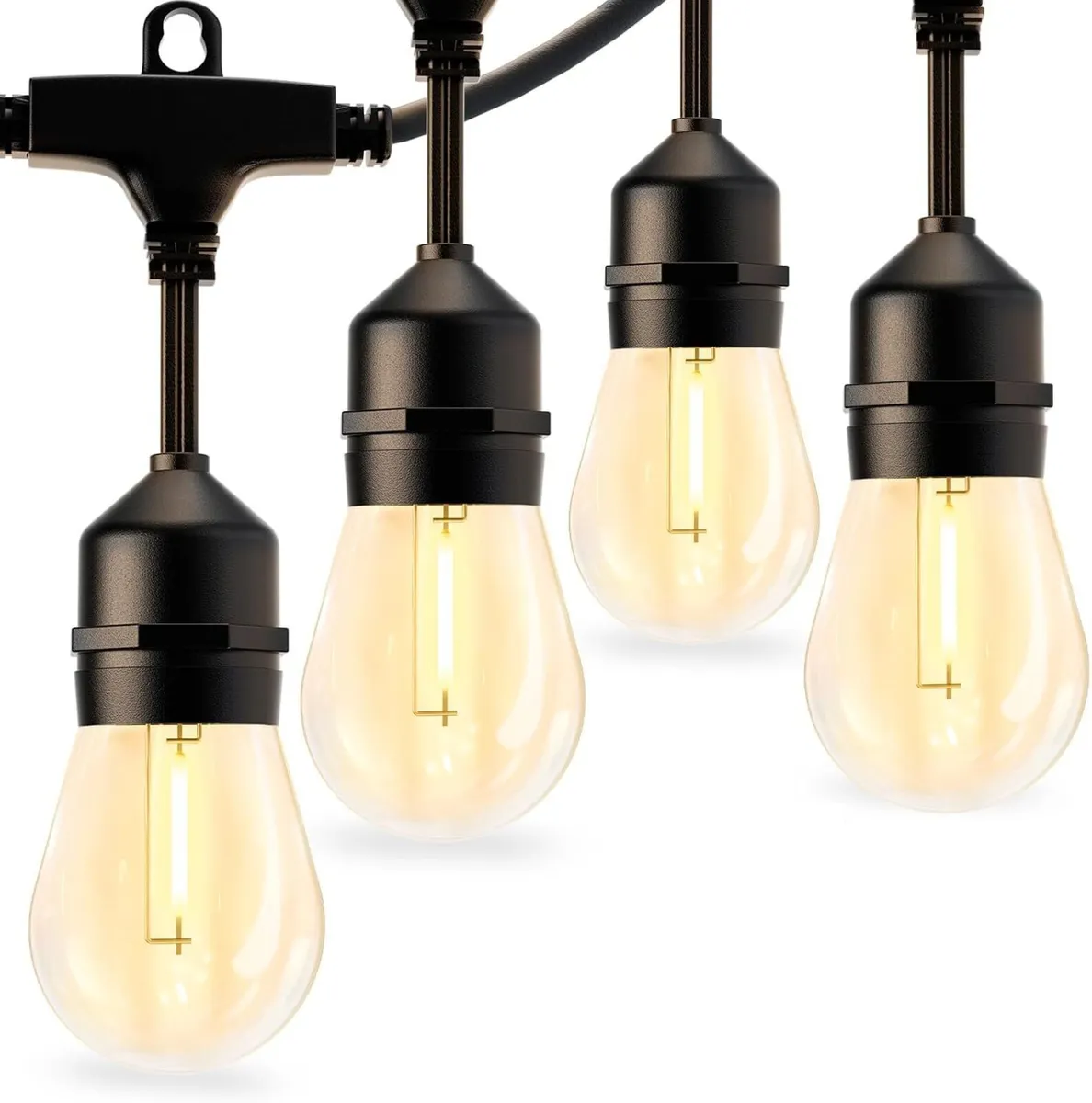 S14 Festoon Lights Outdoor 38m Waterproof - Image 1