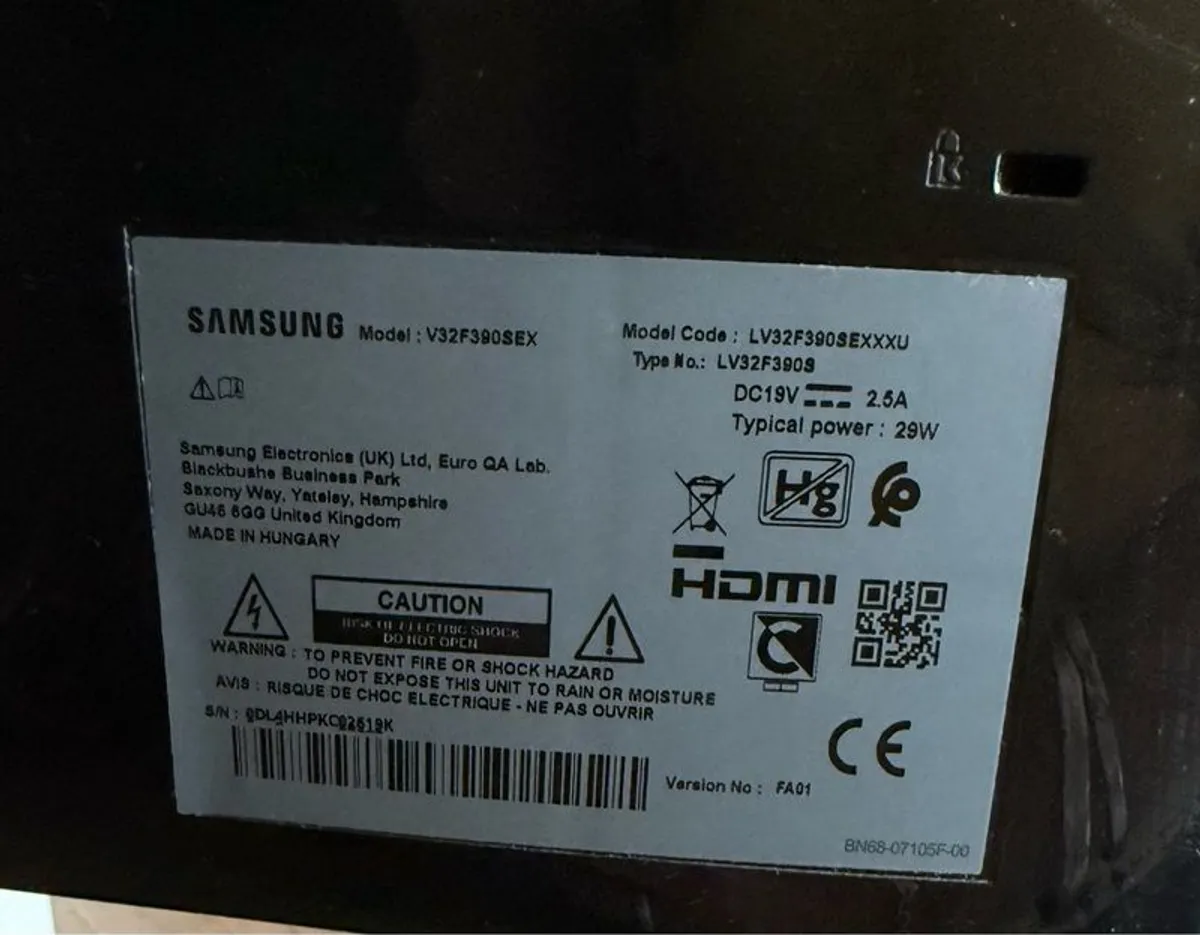 Samsung Full HD TV - Image 3