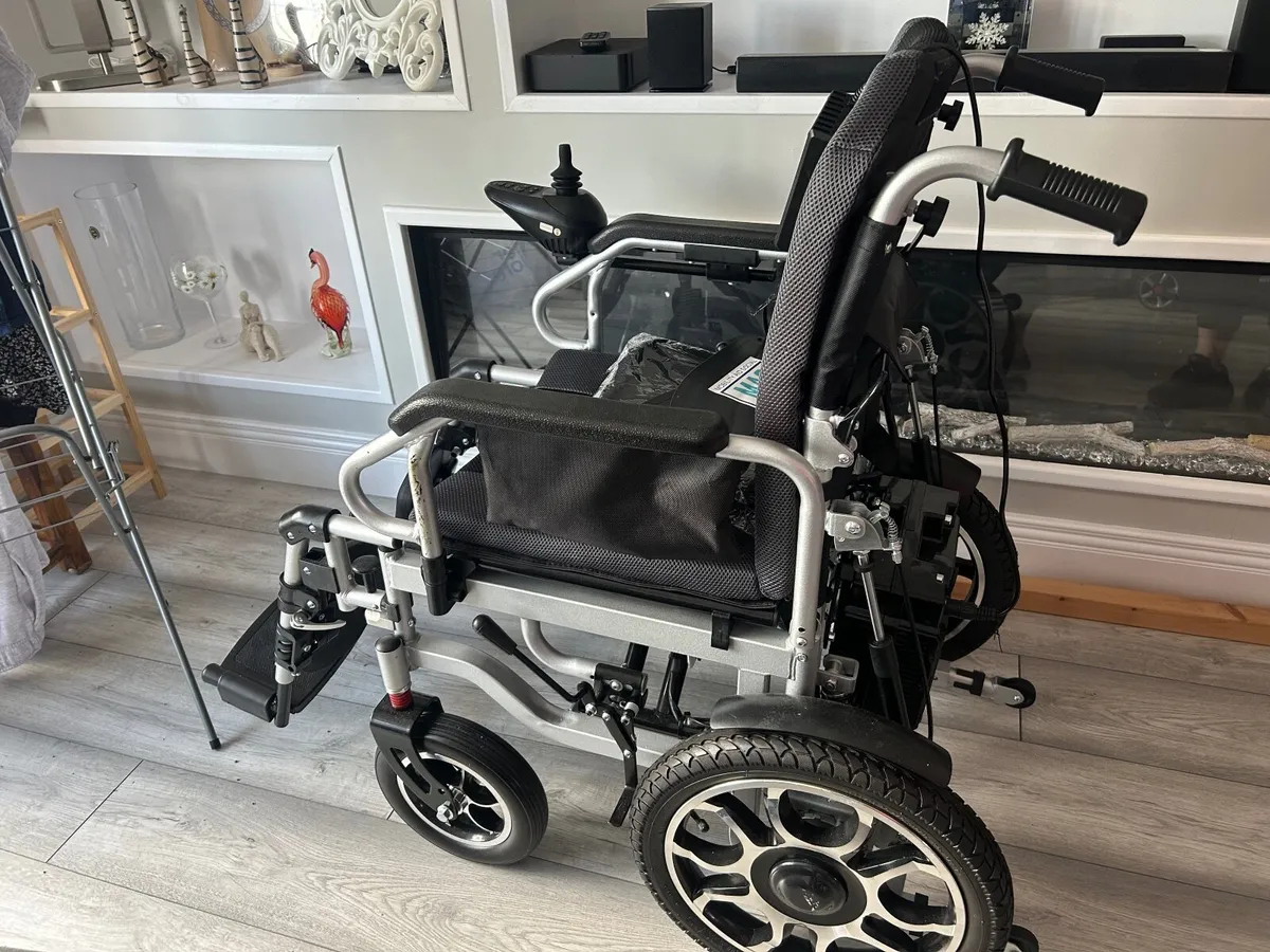 Wheelchair electric foldable - Image 3