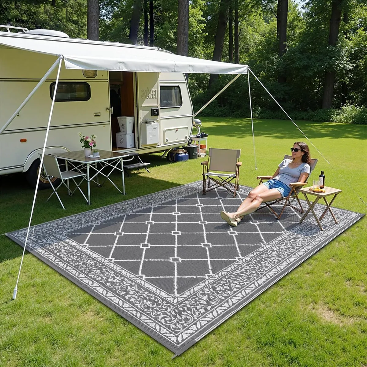 Extra Large Outdoor Area Rug - Image 3