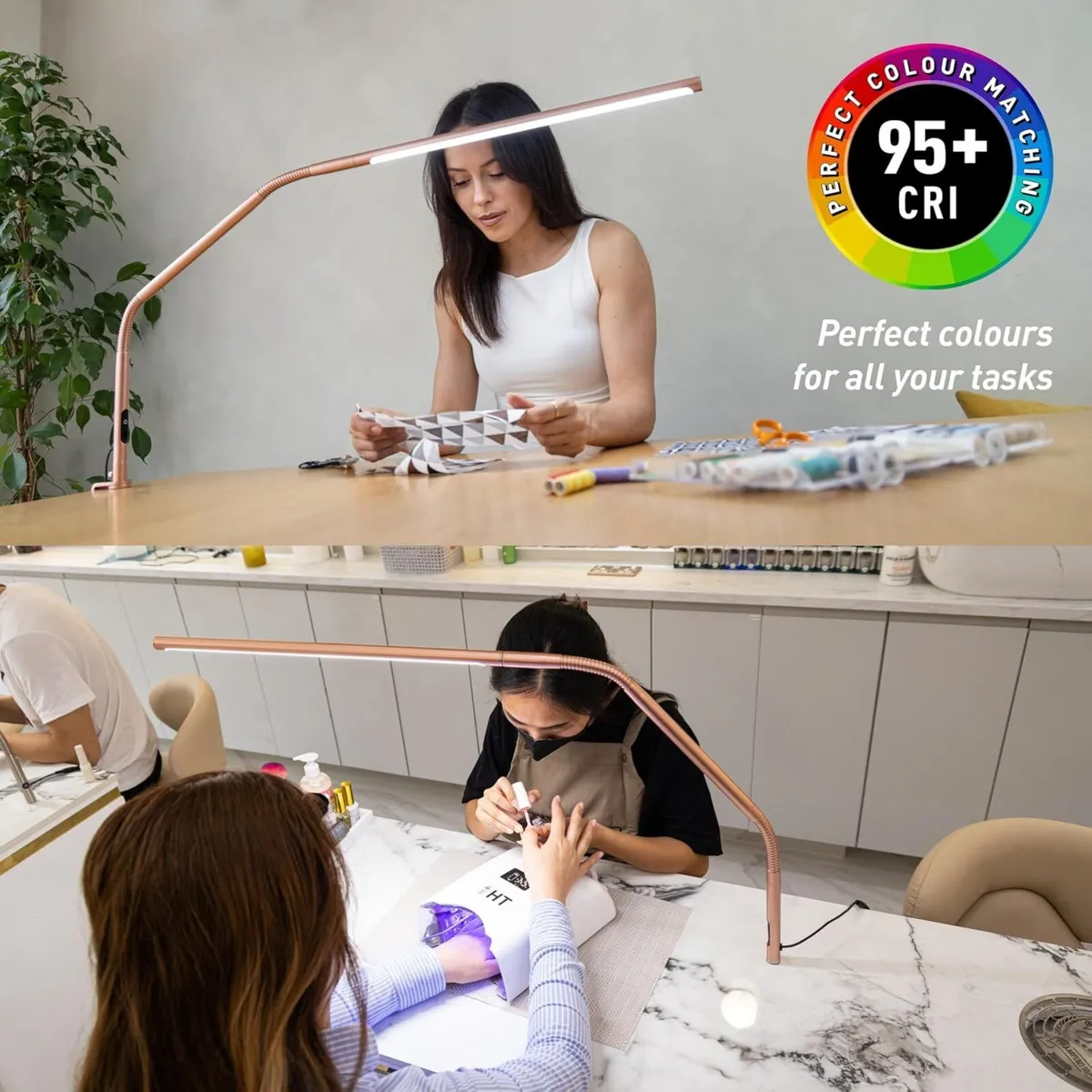 4 LED Table Lamp in Rose 6 000K - Image 3