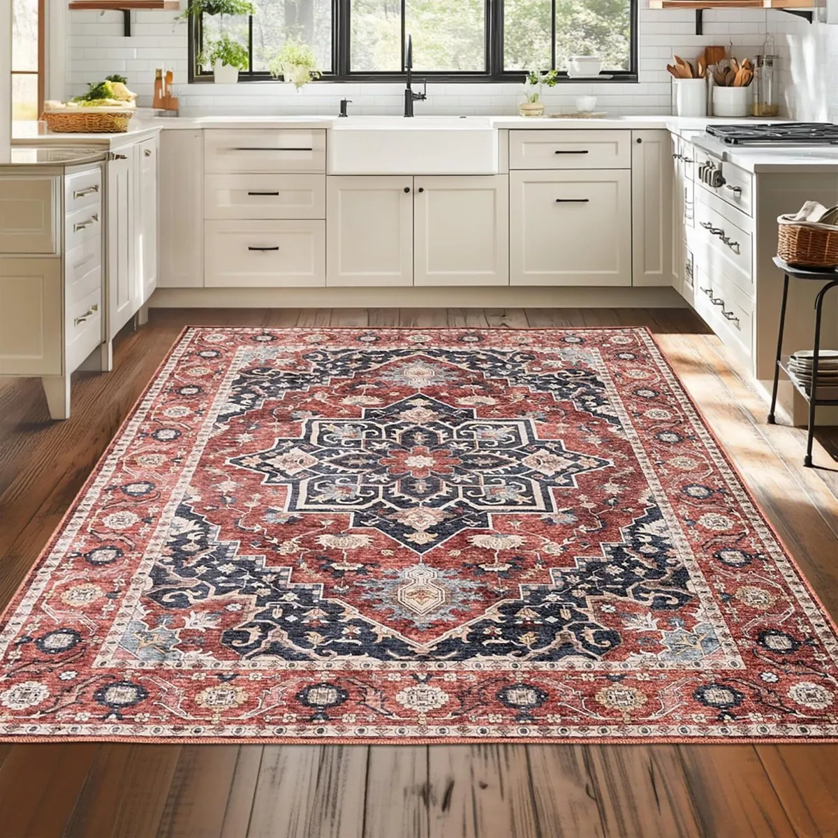 Washable Rug -c Cotton Low Pile Carpet - Image 4
