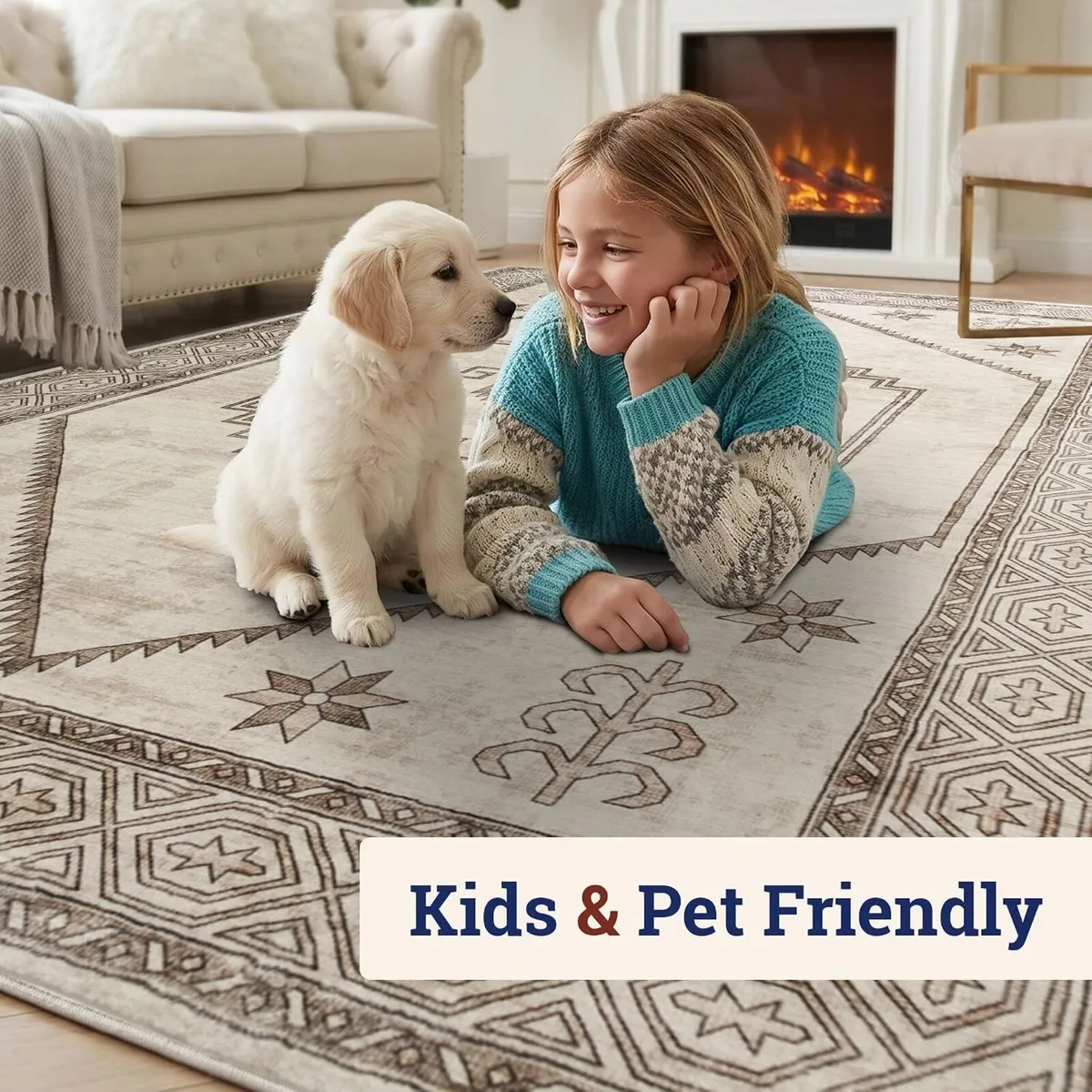 Rugs for Bedroom Living Room Extra Large - Image 4