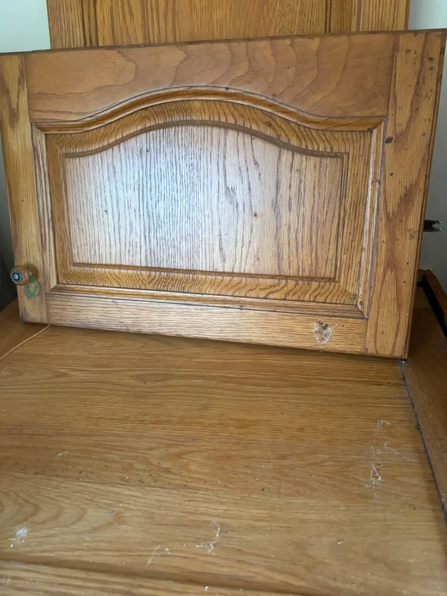 Solid Oak Cabinet Kitchen Doors - Image 2