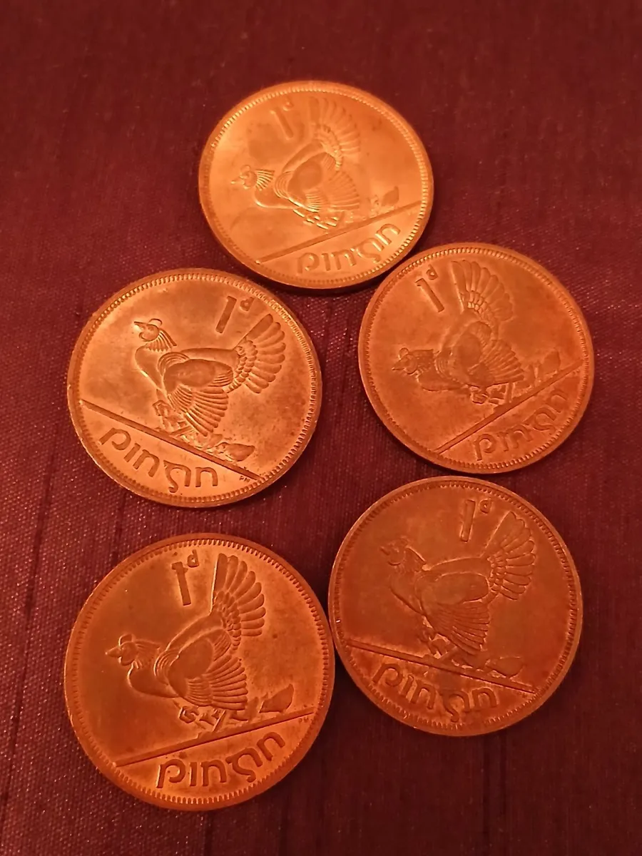 1968 irish coins - Image 1