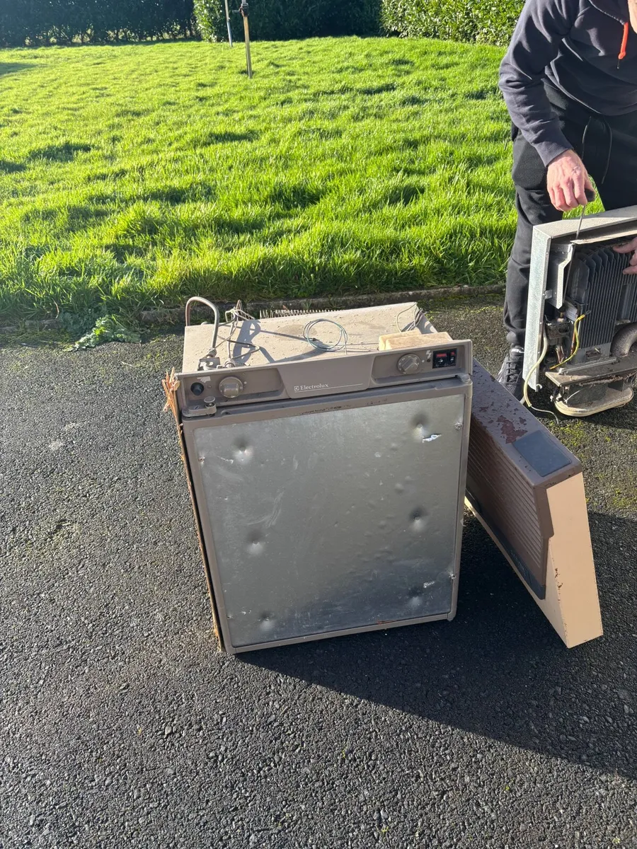 Caravan Gas heater and fridge - free to take away - Image 1