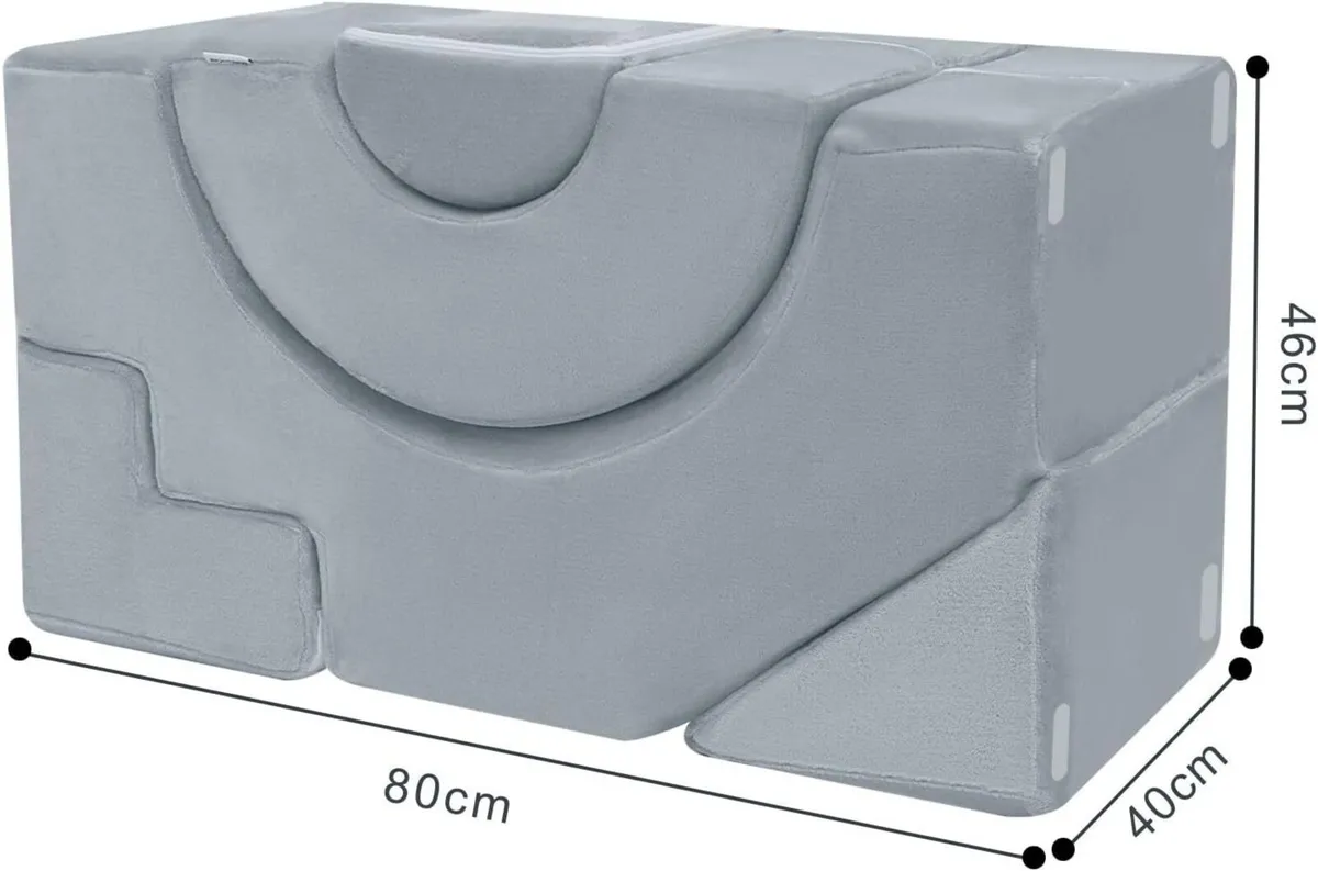 Kids Play Sofa Modular Toddler Climbing Couch Foam - Image 2
