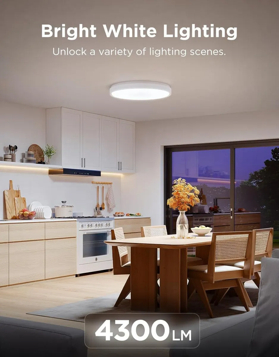 Ceiling Light 48.5W Smart LED 4300lm ø38CM Work - Image 3