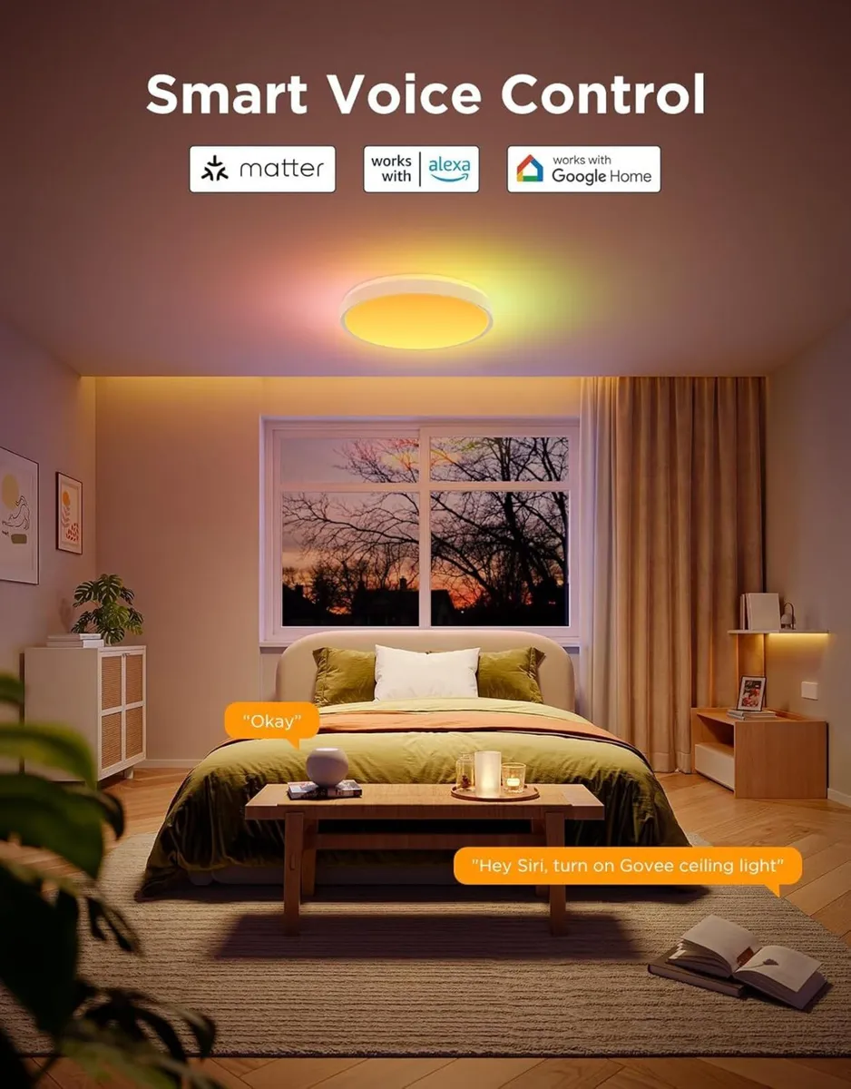 Ceiling Light 48.5W Smart LED 4300lm ø38CM Work - Image 4