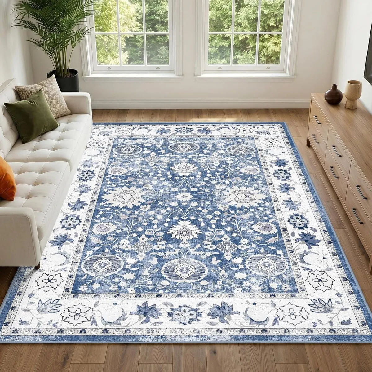 Large Washable Rug Non - Image 1