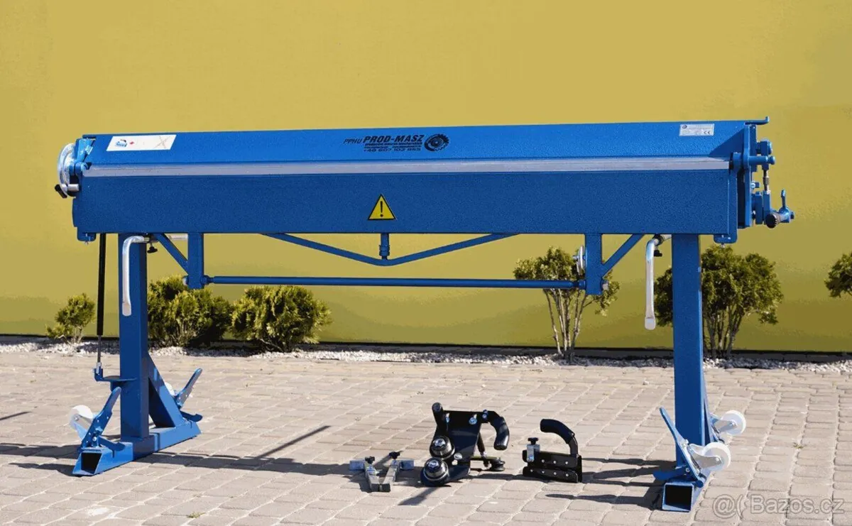 sheet metal folder ZGR-2000mm up to 1.7mm aluminiu - Image 1