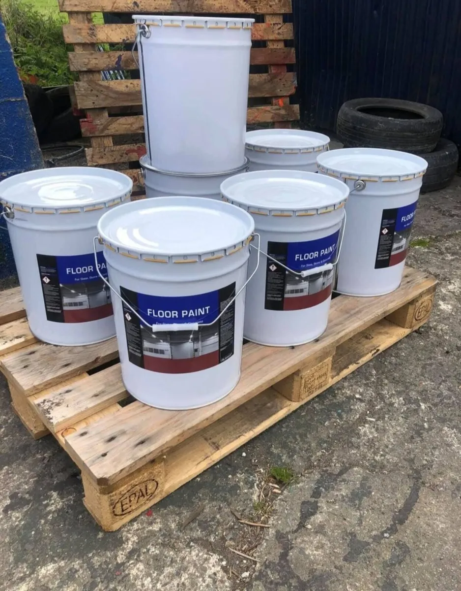 Heavy duty industrial floor paint 20ltr - Image 1