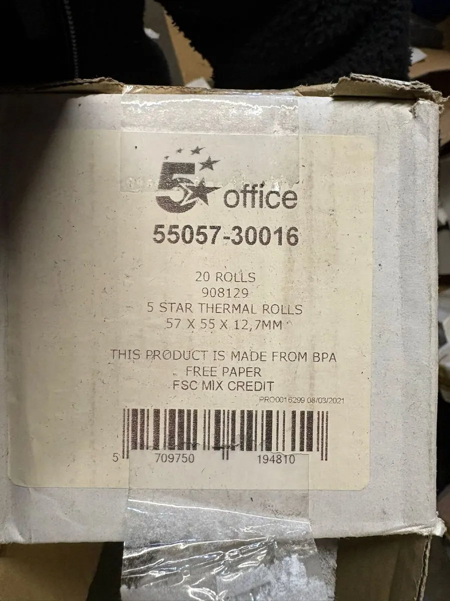 Job lot 140 Credit card machine rolls - £40+VAT - Image 4