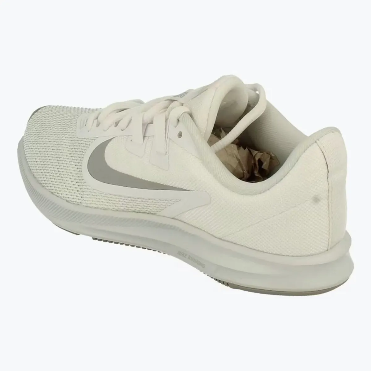 Nike Downshifter 9 White Running Shoes - Size 5 - Image 4