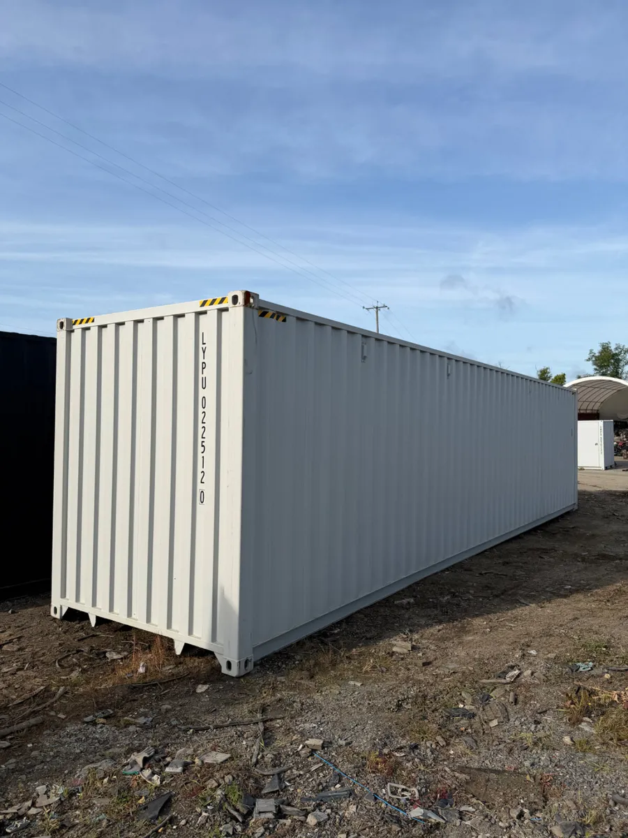 40ft High Cube Shipping Container 4 Side Doors - Image 3