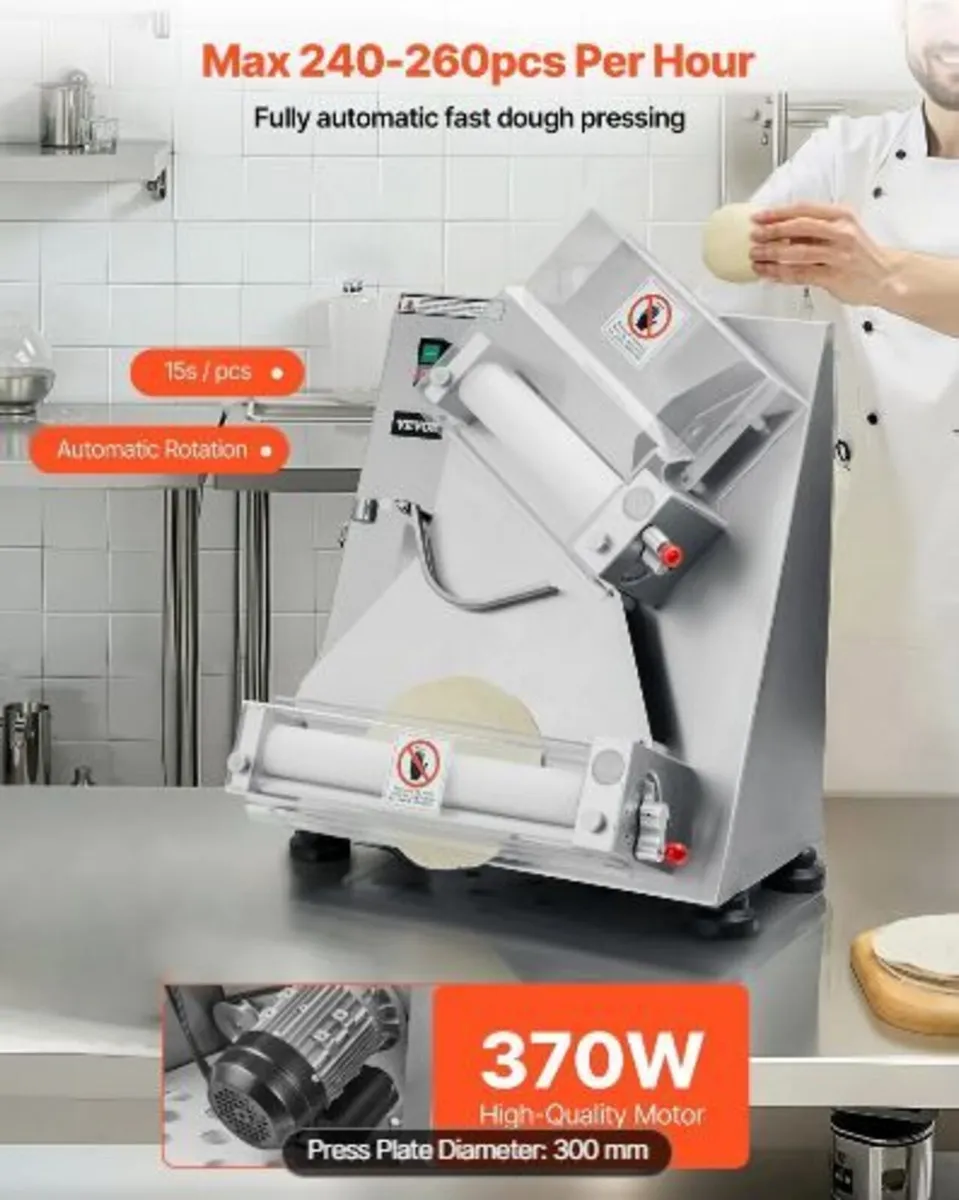 Pizza Dough Roller Sheeter, 3-14 Inch - Image 2