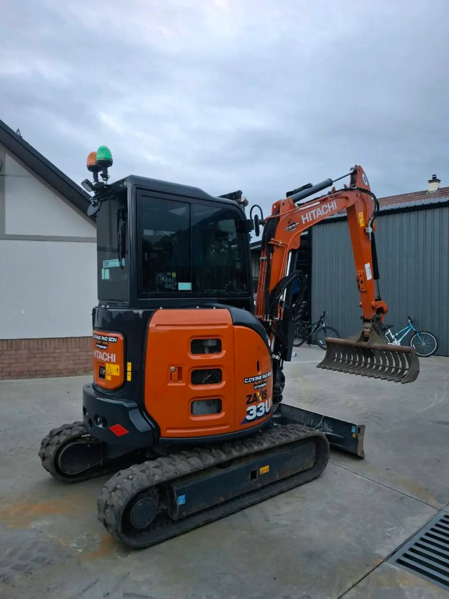 2025 hitachi zaxis 33u - Image 2