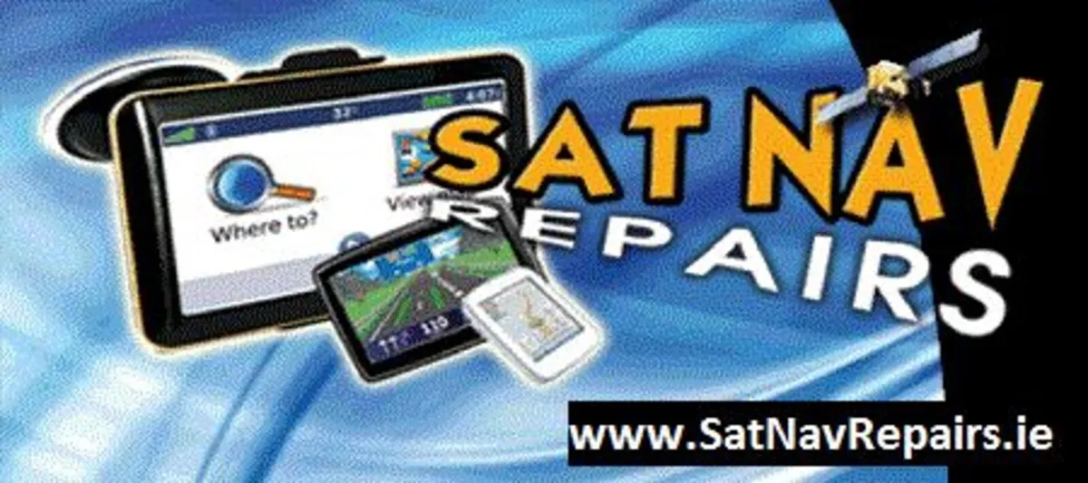 SAT NAV  MAP UPDATES  - REPAIRS  - SALES - Image 3