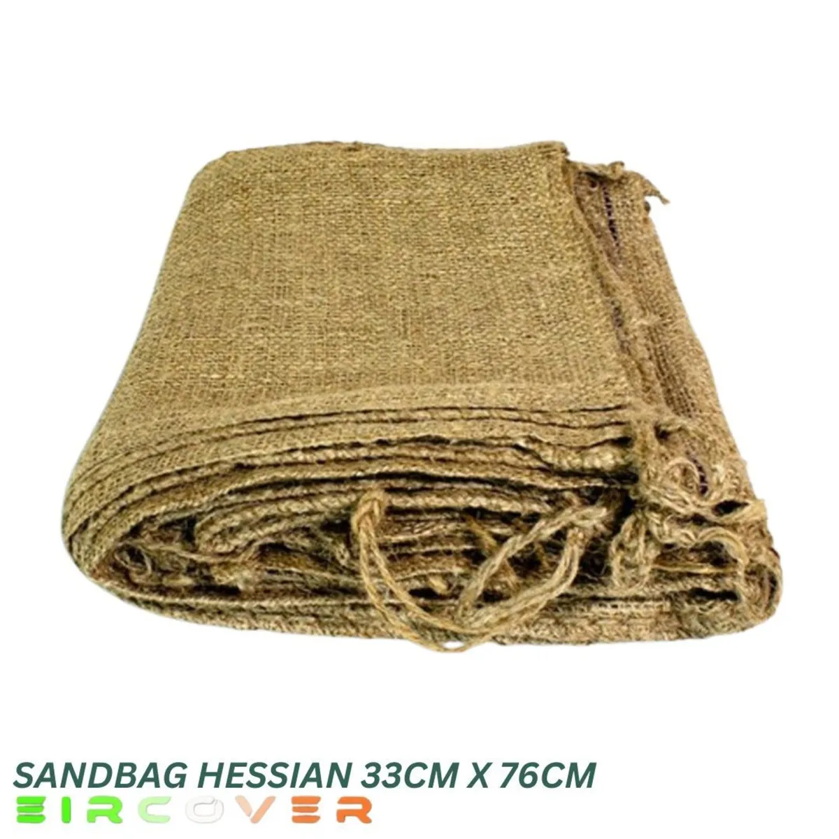 Sandbags Hessian 33cm x 76cm  - 10 Pack - Image 2
