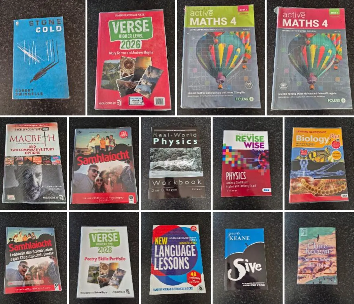 School Books - Leaving Cert - All €5 - Image 1