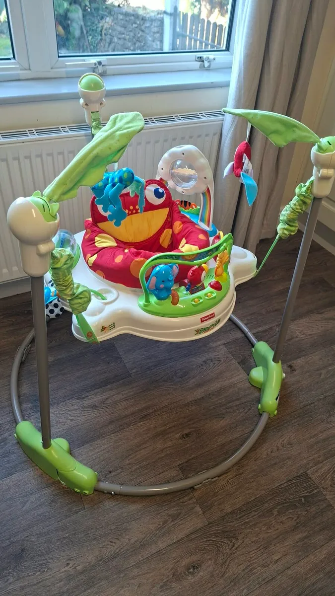 Fisher-Price Rainforest Jumperoo - Baby Activity - Image 3