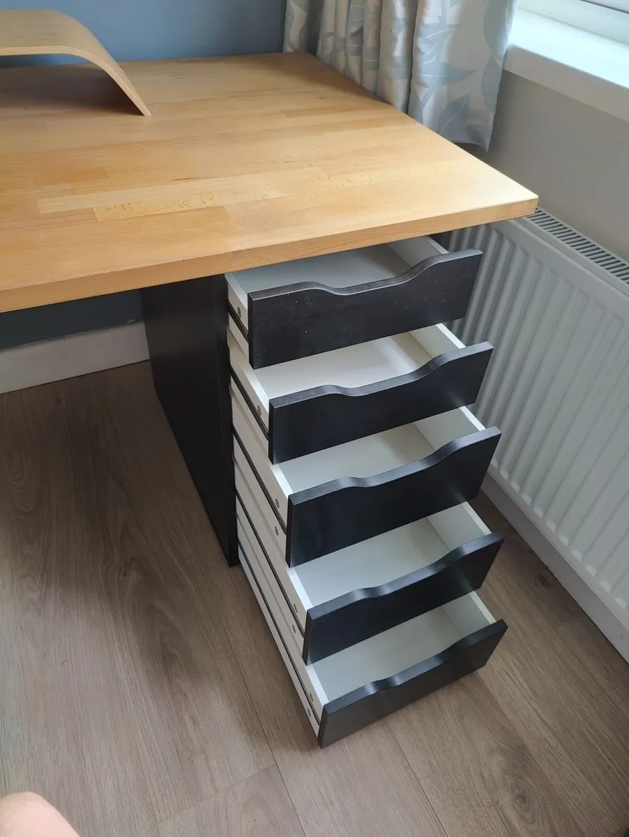 Desk, Drawer and Monitor Stands - Image 4