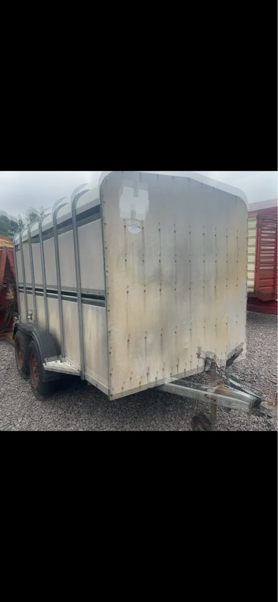 12x6 Hudson livestock trailers, choice of two - Image 1