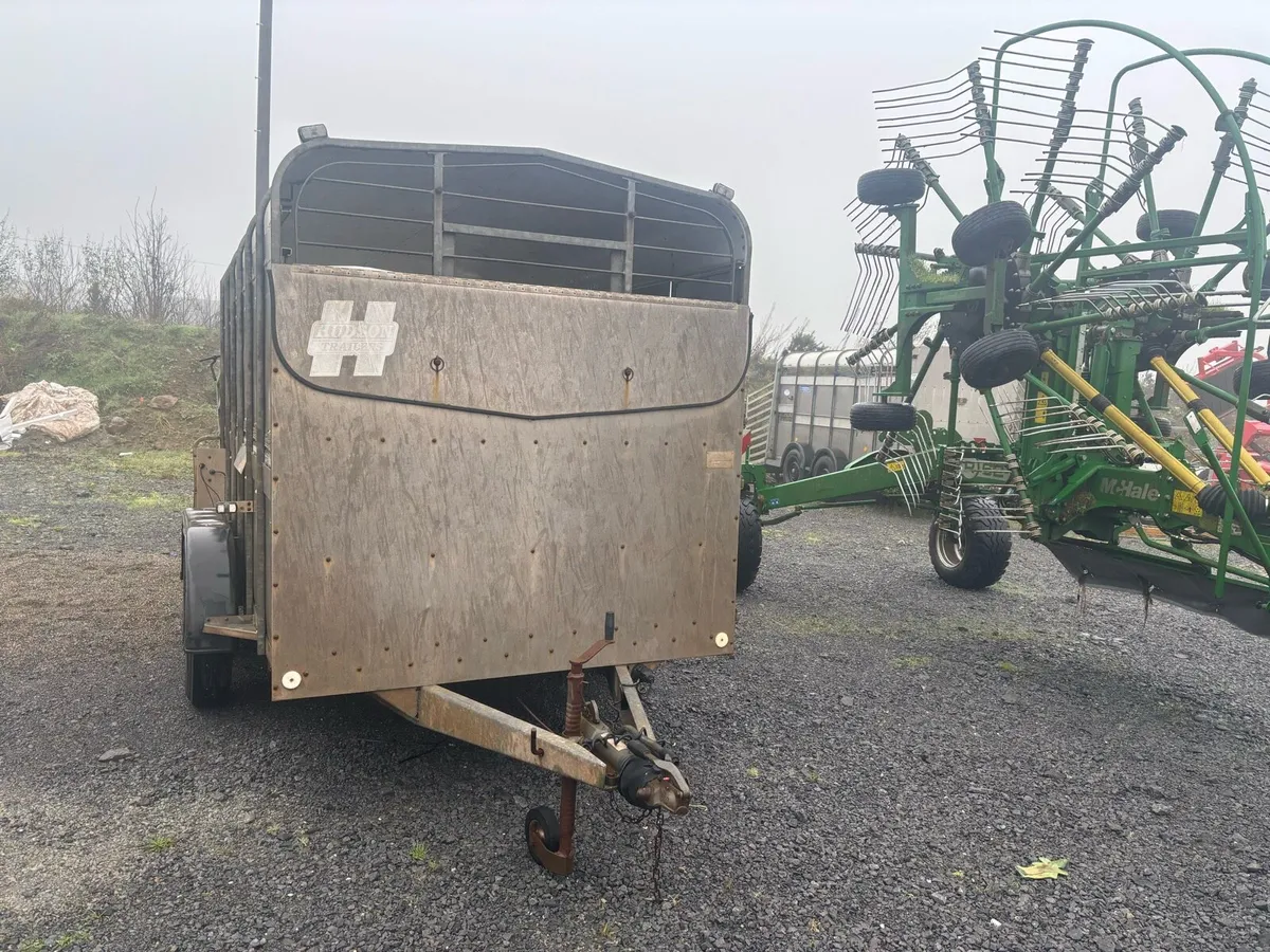12x6 Hudson livestock trailers, choice of two - Image 3