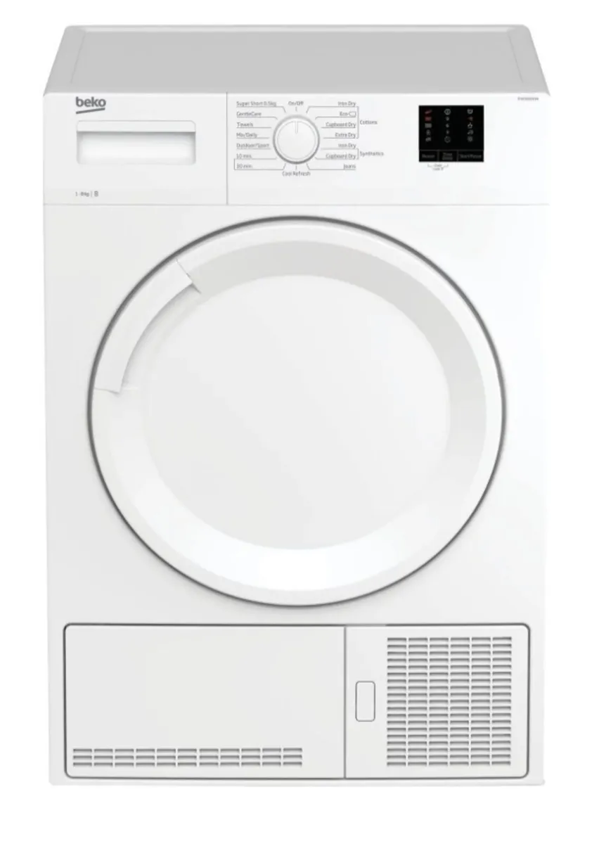 BEKO Condenser Tumble Dryer - White - Image 1
