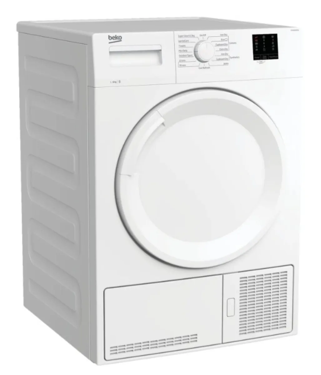 BEKO Condenser Tumble Dryer - White - Image 2
