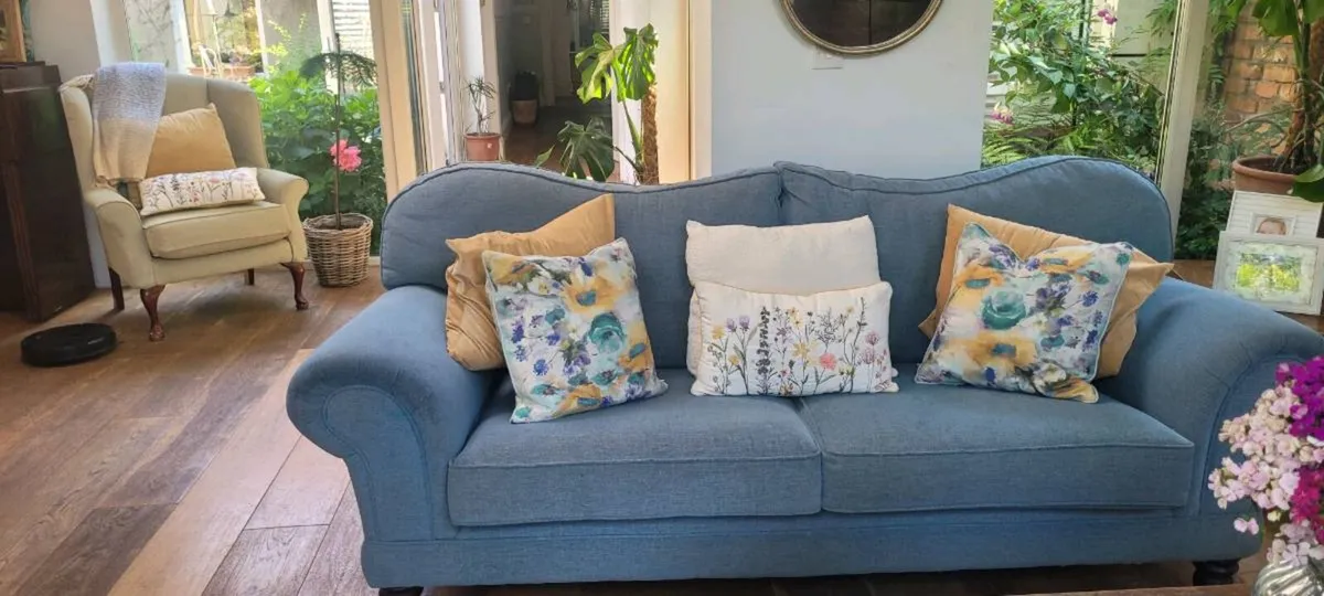 Blue sofa - Image 2