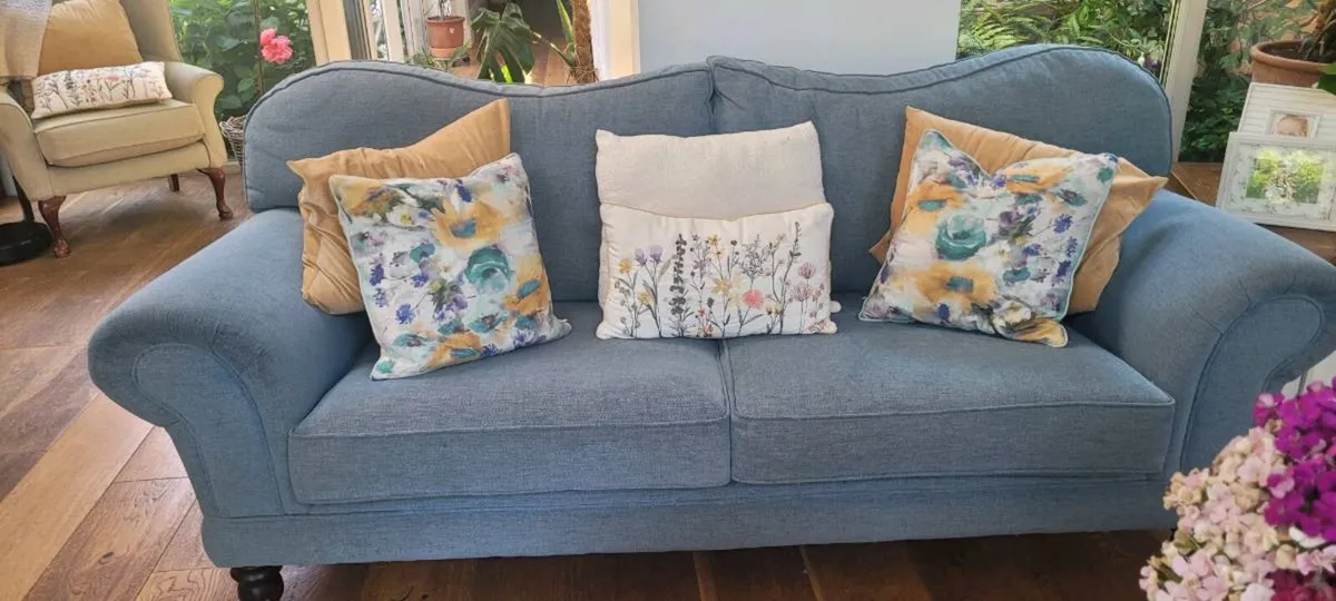 Blue sofa - Image 3