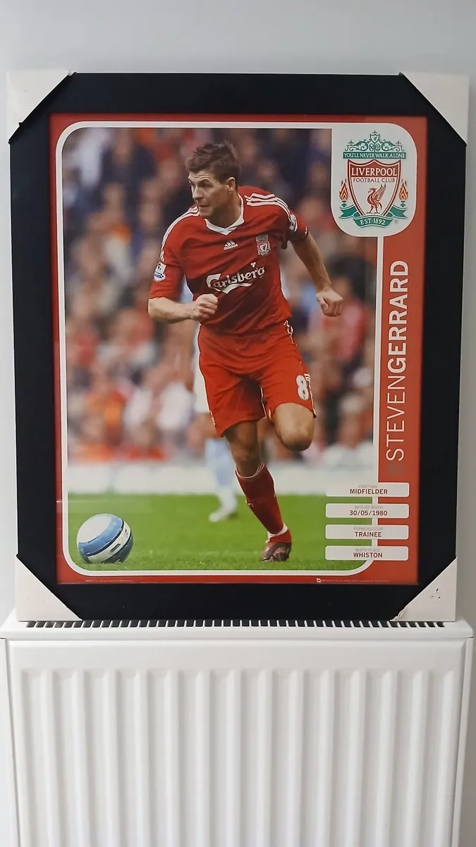 Steven Gerrard Liverpool F.C. Framed Picture - Image 3