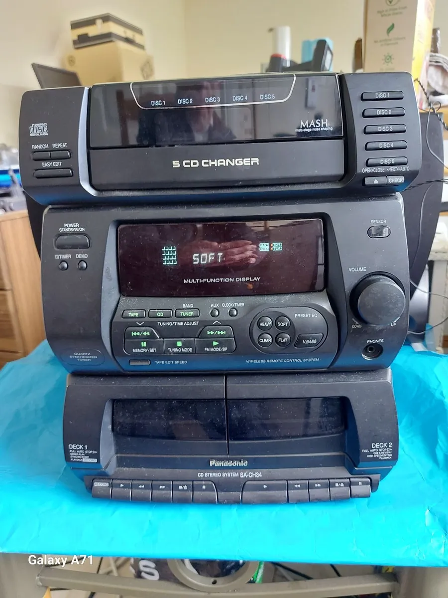 Panasonic SA-CH34 MASH CD STEREO HIFI SYSTEM - Image 1
