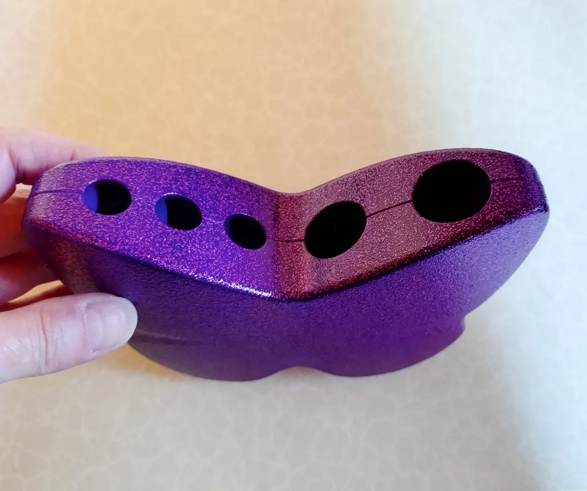 Purple Butterfly Makeup Brush Holder. - Image 2