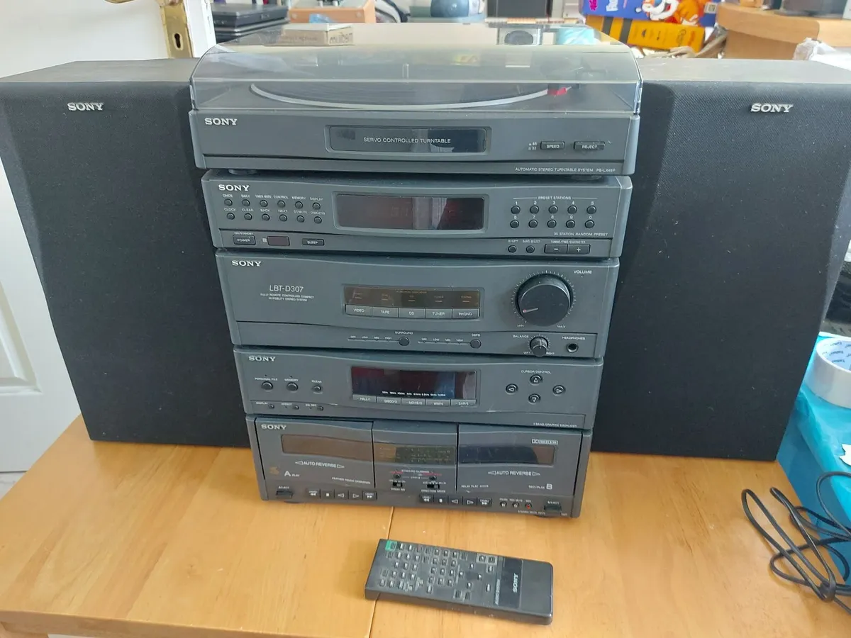 Sony Stereo HIFI Receiver Model No HST-D307 - Image 2