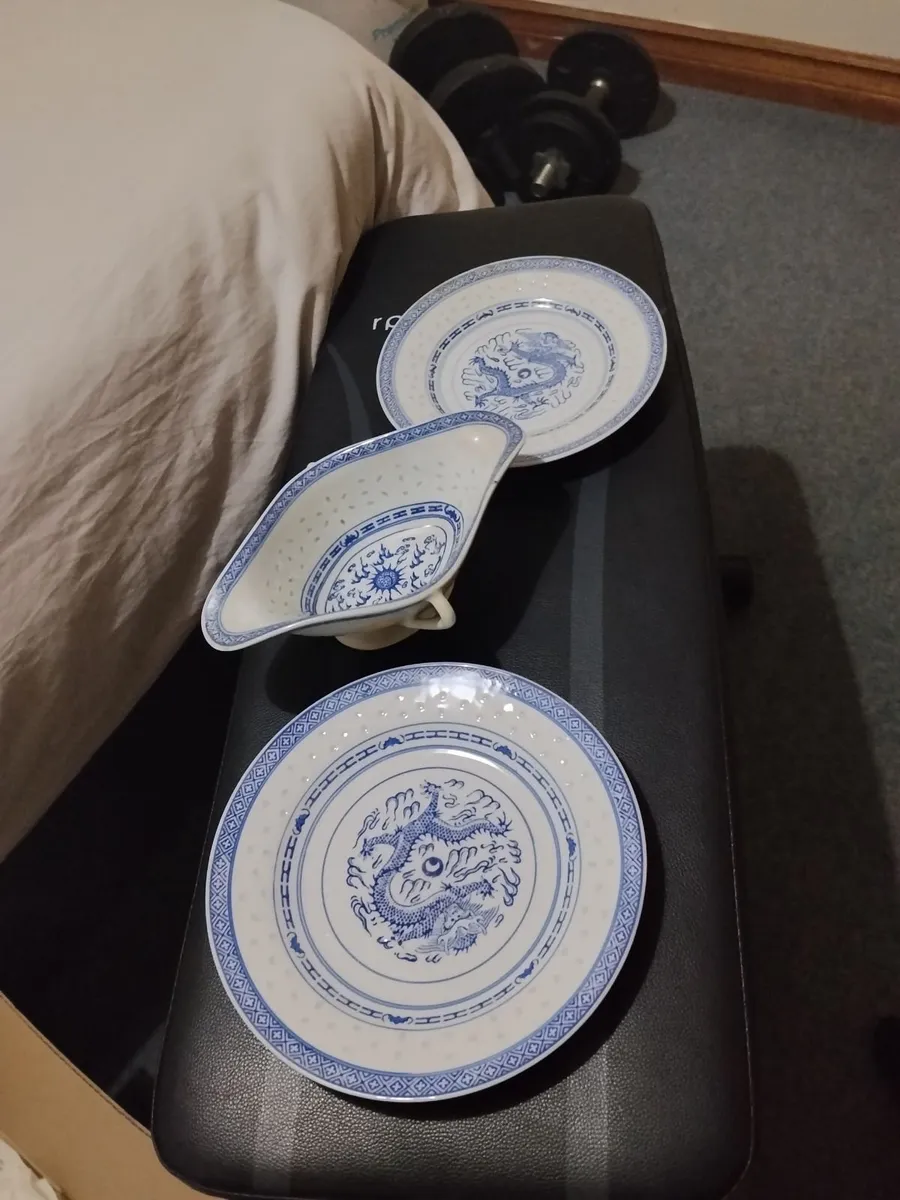 China Plate Jingdezhen 30+ Plates 1 Ricebowl - Image 1